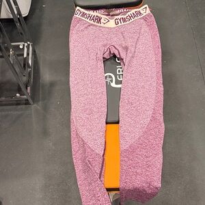 Gymshark Heathered Pink Leggings